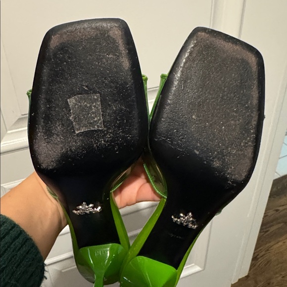 Prada Vibrant Green Women's Mules - Picture 5 of 5
